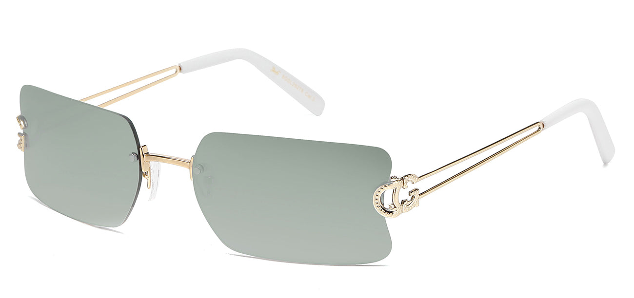 Giselle Metallic Rimless Shades gsl28278