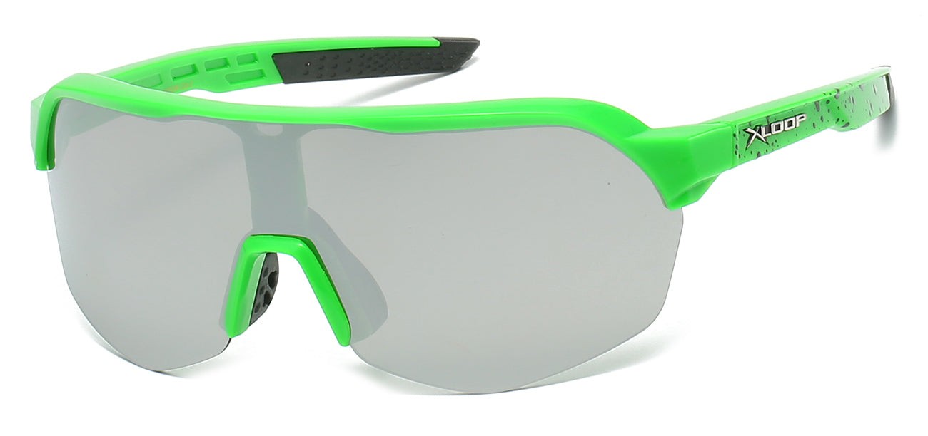 Xloop Sports Shield Sunglasses x3632-neon