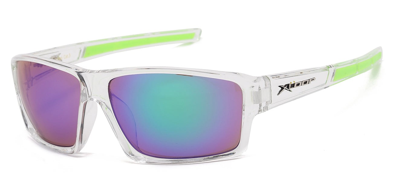 Xloop Square Sports Wrap Shades x2710