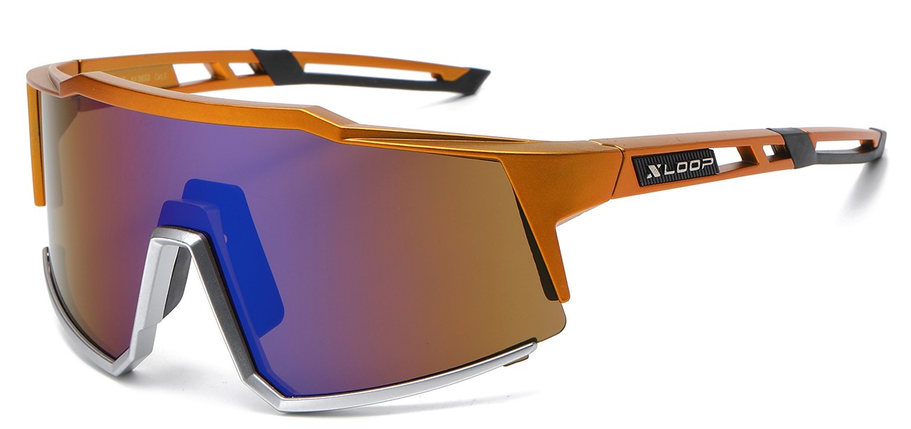 Xloop Sports Wrap Shield Sunglasses x3653