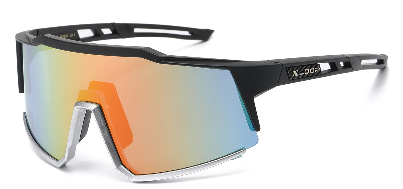 Xloop Sports Wrap Shield Sunglasses x3653