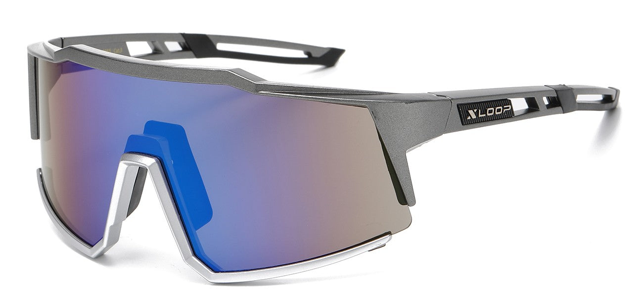 Xloop Sports Wrap Shield Sunglasses x3653