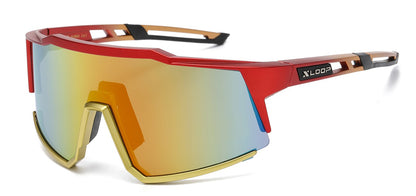 Xloop Sports Wrap Shield Sunglasses x3653