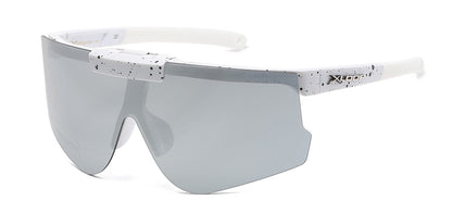 Xloop Semi-Rimless Shield Sunglasses x3655