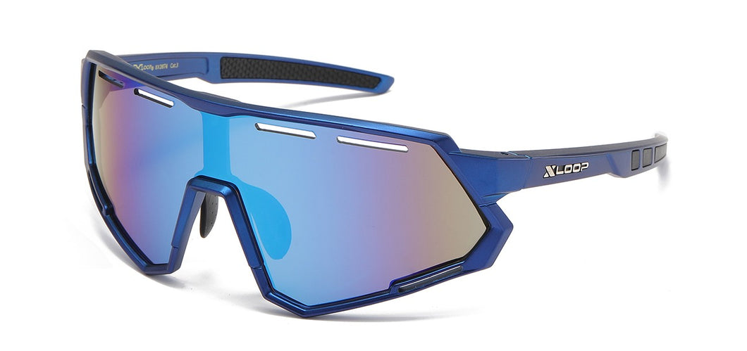 Xloop Sports Wrap Shield Sunglasses x3674