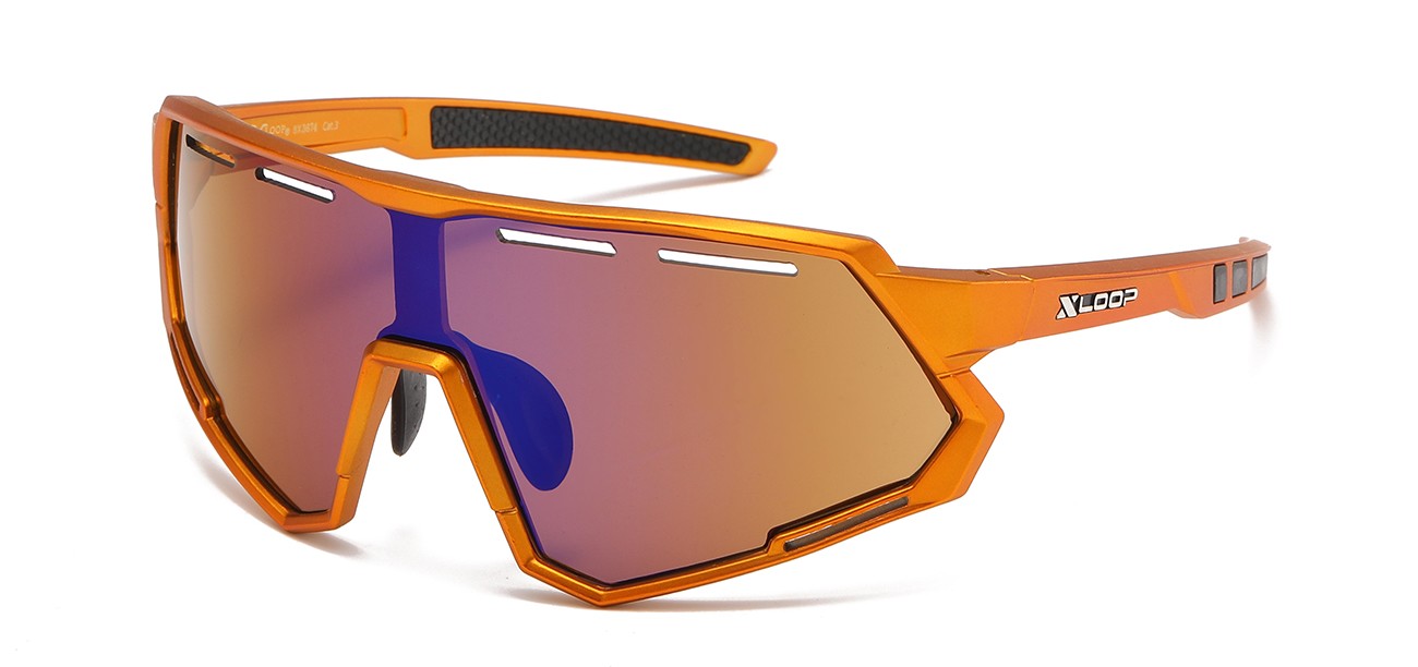 Xloop Sports Wrap Shield Sunglasses x3674