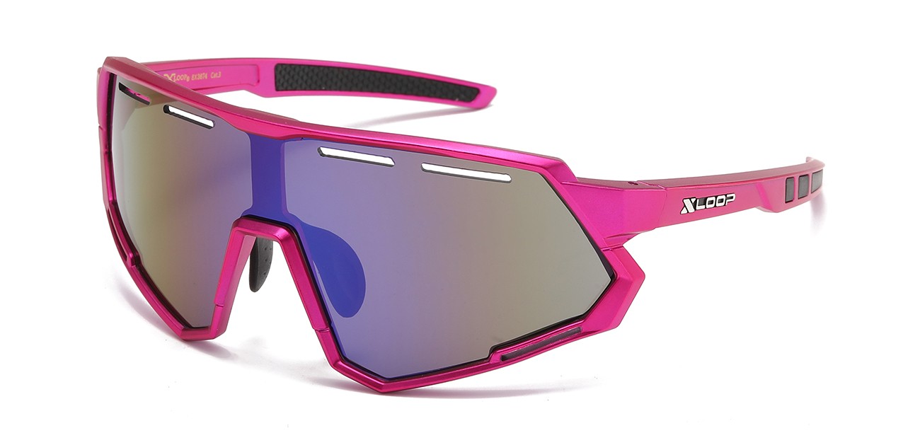 Xloop Sports Wrap Shield Sunglasses x3674