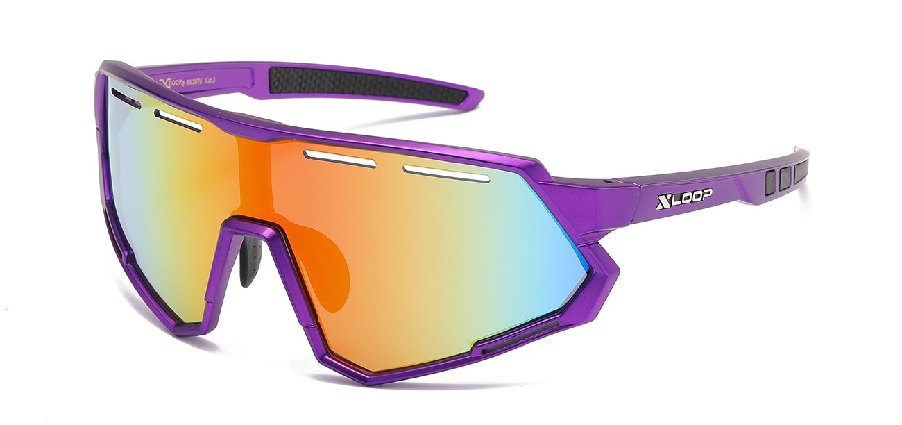 Xloop Sports Wrap Shield Sunglasses x3674