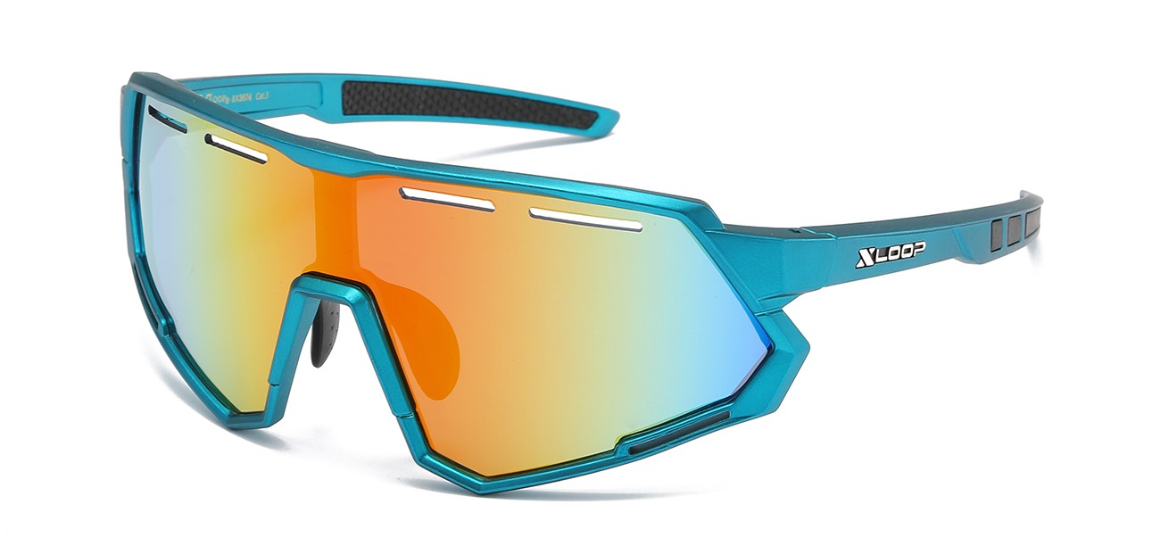 Xloop Sports Wrap Shield Sunglasses x3674