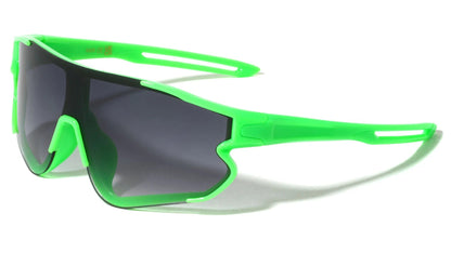 Kids Sports One Piece Shield Sunglasses k925