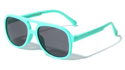 Kids Polarized Aviators Duotone k908-pol