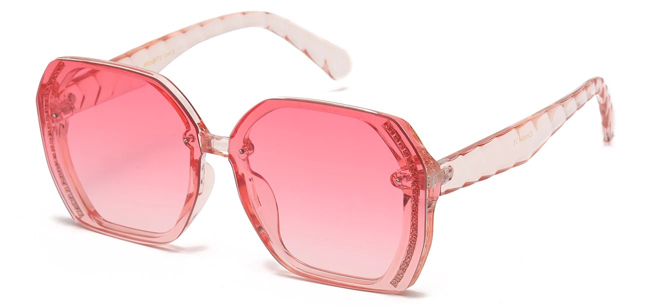 Rhinestone Metallic Oddball Sunglasses rs2072