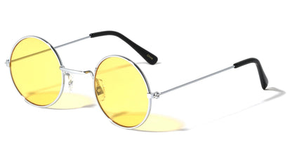 Color Lens Round Frame Shades 1001-co