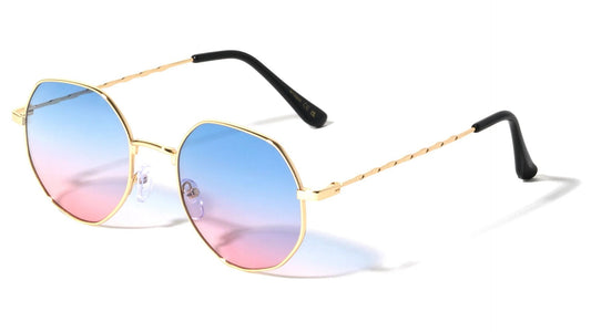 Thin Frame Round Sunglasses m10939