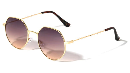 Thin Frame Round Sunglasses m10939