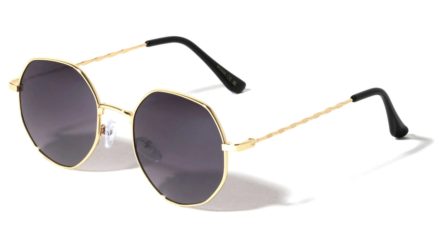 Thin Frame Round Sunglasses m10939