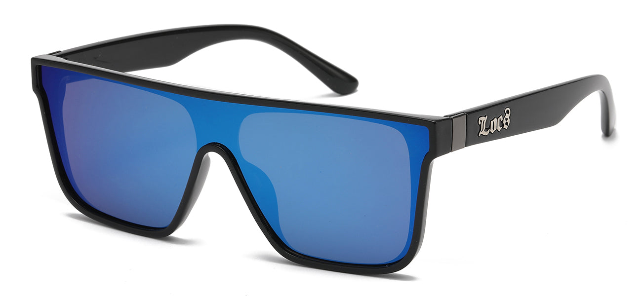 Locs Panel Lens Sunglasses loc91254-mix
