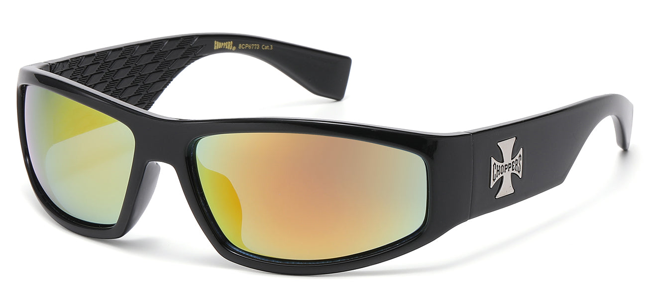 Choppers Wrap Flame Sunglasses cp6773