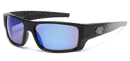 Locs Classic Wrap Sunglasses loc91309-mix