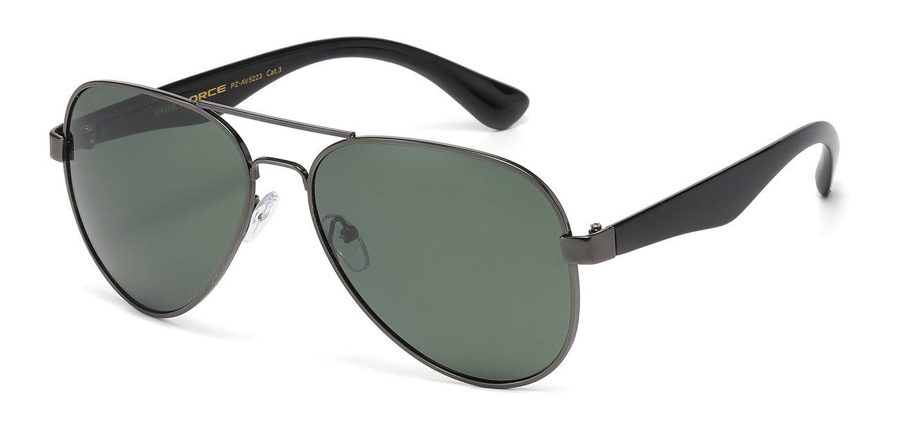 Polarized Metallic Teardrop Aviator pz-av5223