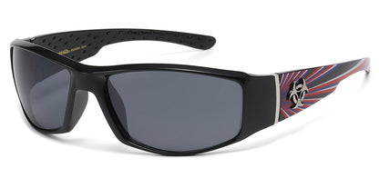 Biohazard Sports Wrap Sunglasses bz66367