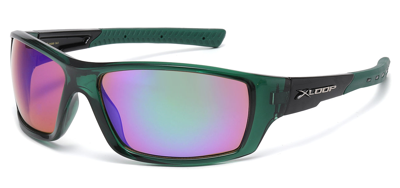 Xloop Wrap Frame Sunglasses x2819