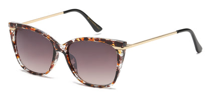 VG Metallic Temple Butterfly Shades vg29625