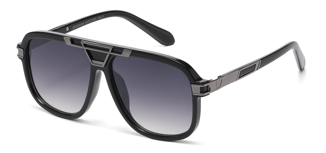 Manhattan Polymer Square Sunglasses mh87083