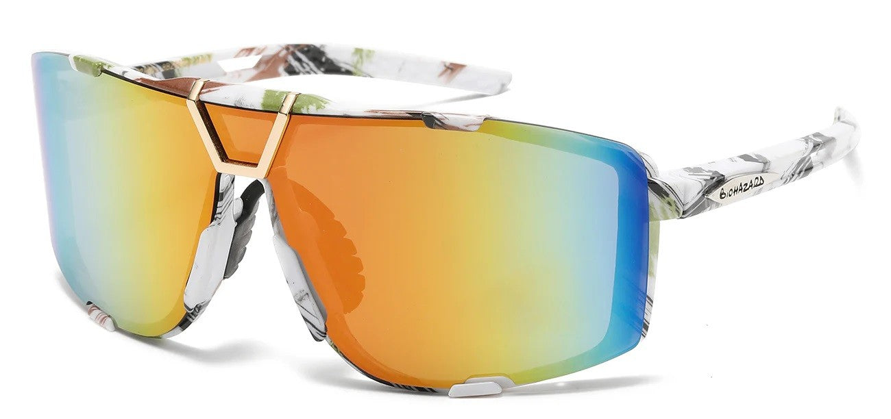 Biohazard Sports Wrap Sunglasses bz66324