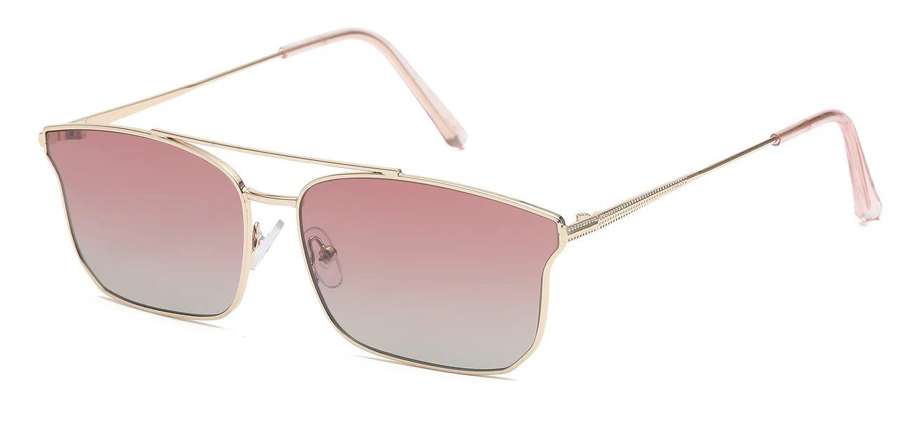 Giselle Metallic Square Sunglasses gsl28264