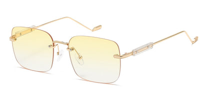 Giselle Metallic Rimless Sunglasses gsl28268