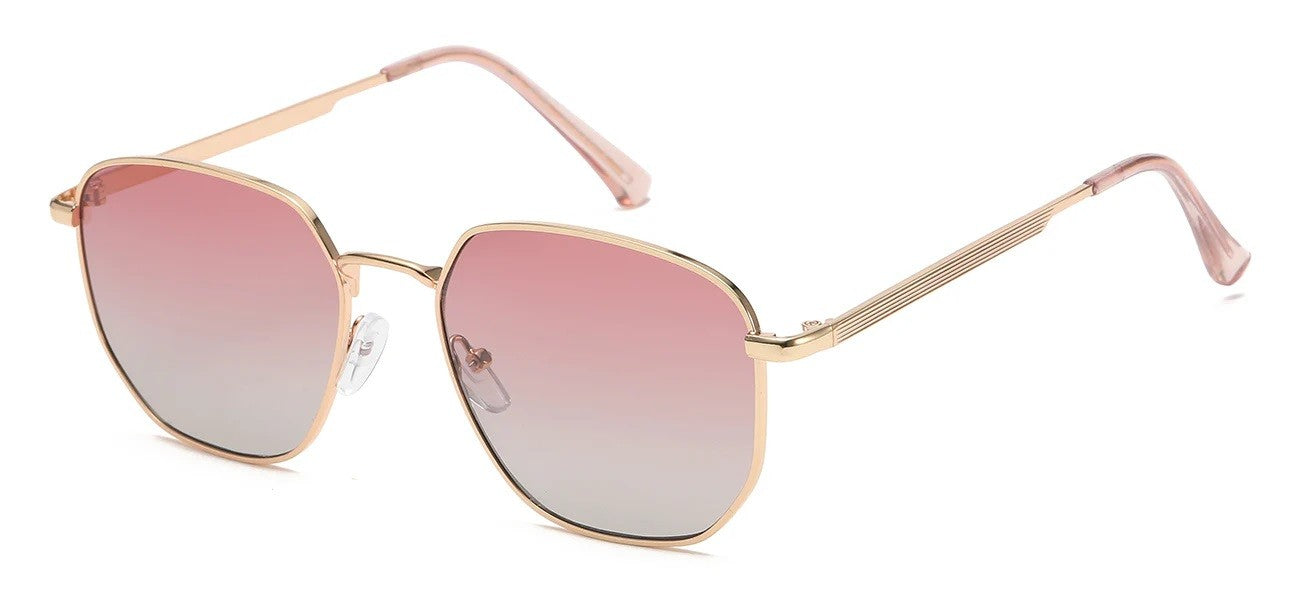 Giselle Metallic Square Sunglasses gsl28272