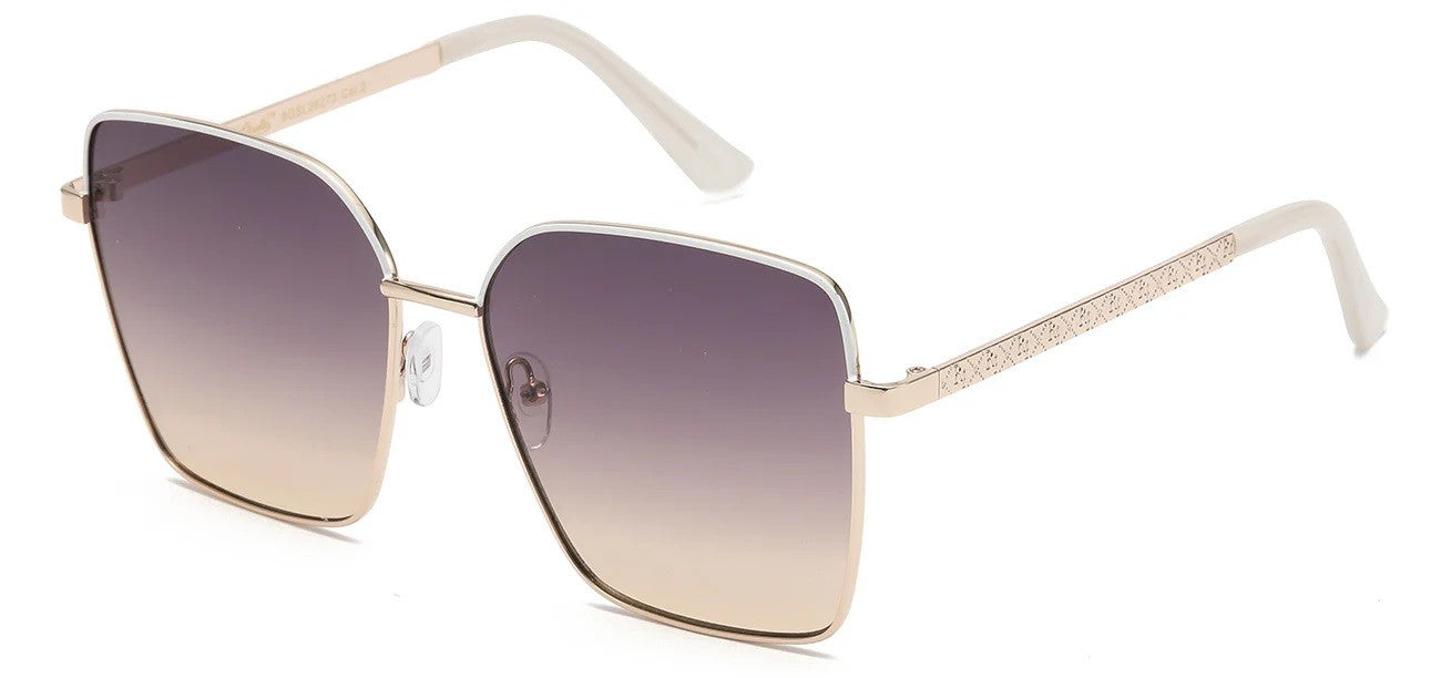 Giselle Metallic Square Sunglasses gsl28273