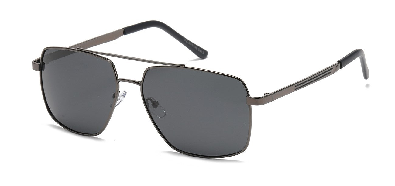 Polarized Metallic Square Aviator pz-av5198