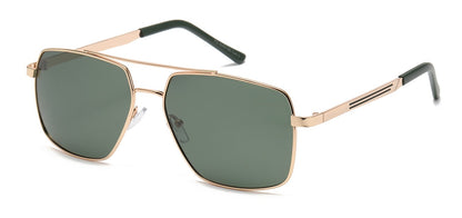 Polarized Metallic Square Aviator pz-av5198