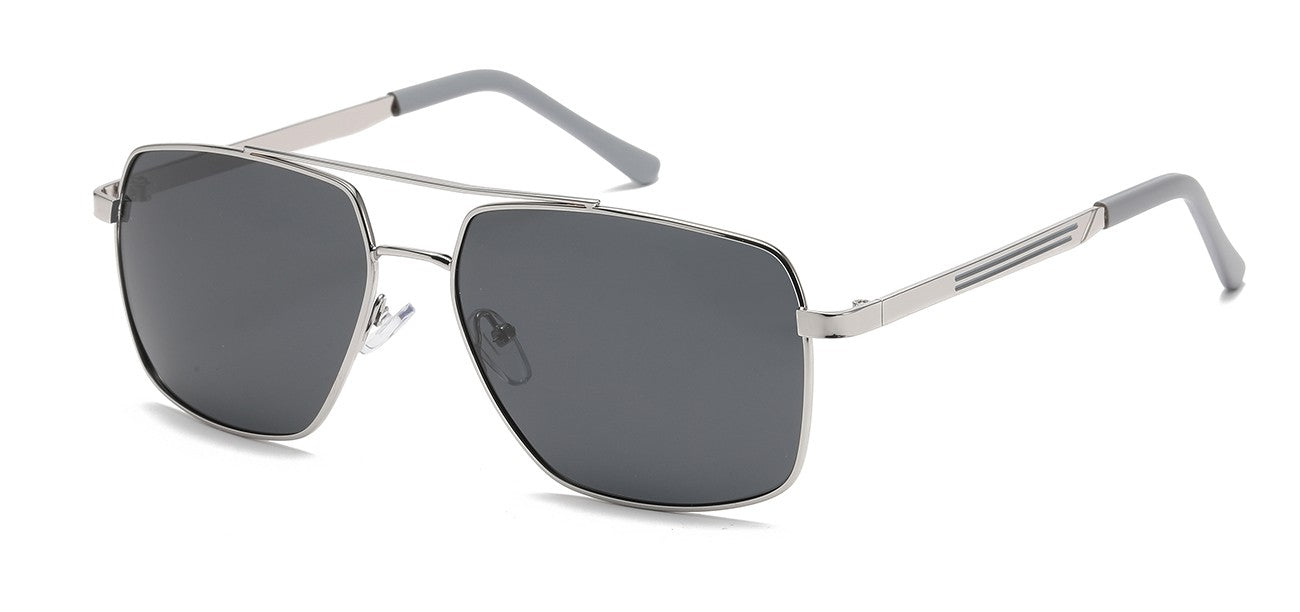 Polarized Metallic Square Aviator pz-av5198