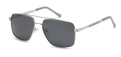 Polarized Metallic Square Aviator pz-av5198