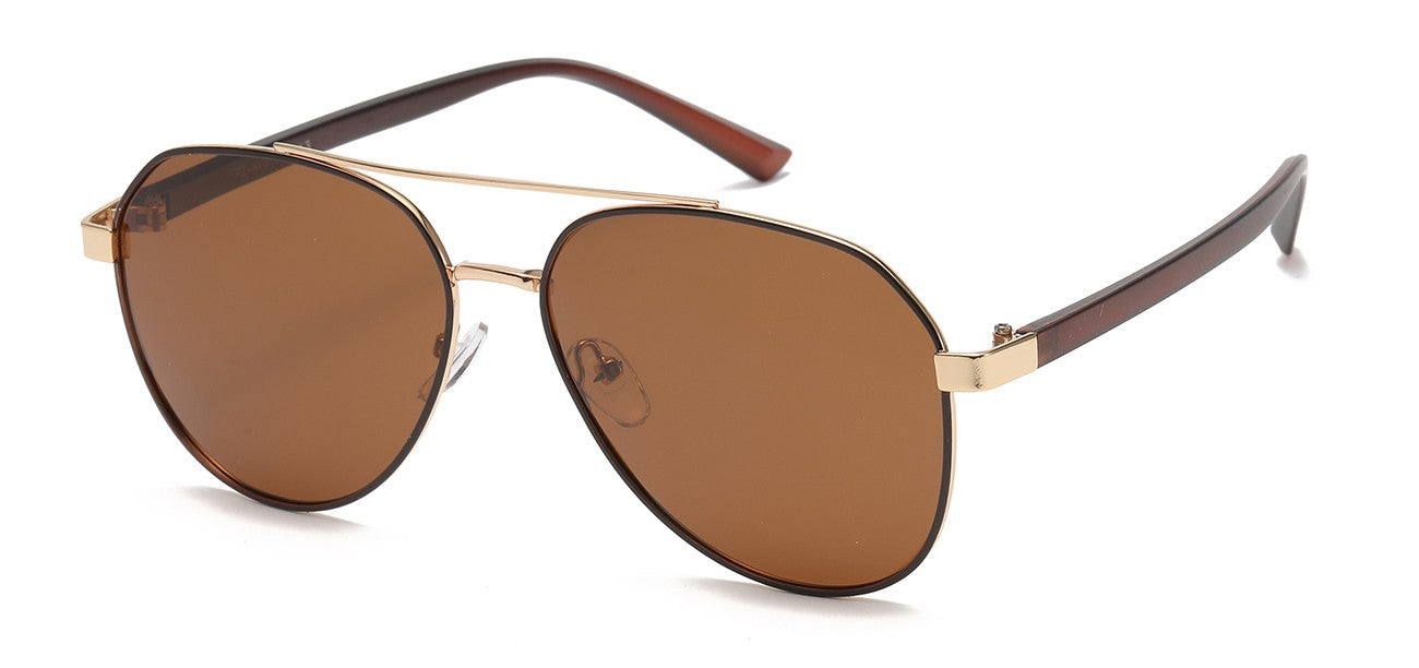 Polarized Metallic Teardrop Aviator pz-av5199