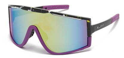 Xloop Sports Wrap Shield Sunglasses x3666