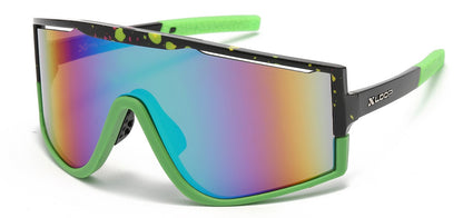 Xloop Sports Wrap Shield Sunglasses x3666