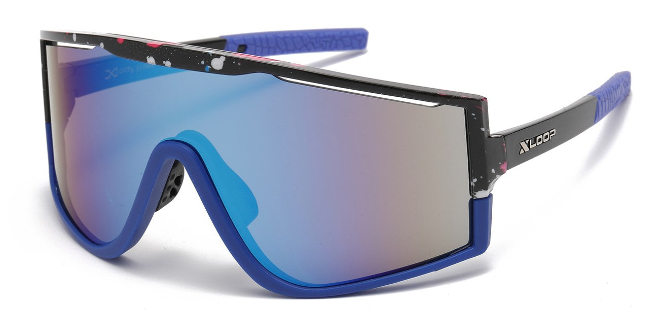 Xloop Sports Wrap Shield Sunglasses x3666