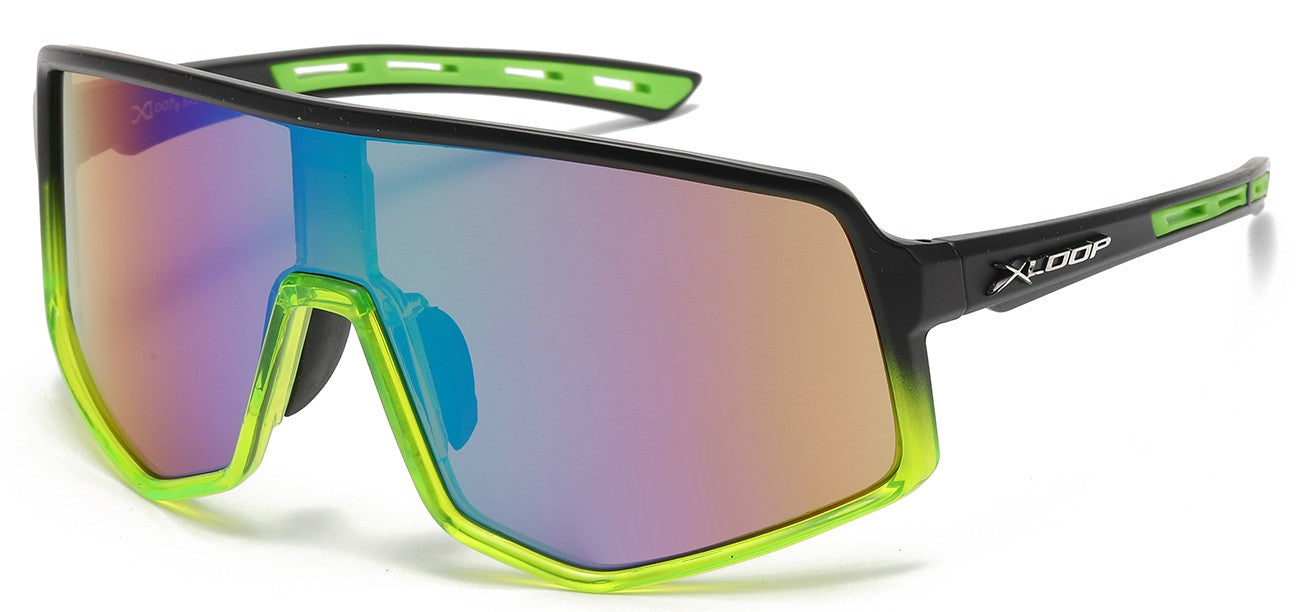 Xloop Sports Wrap Shield Sunglasses x3683