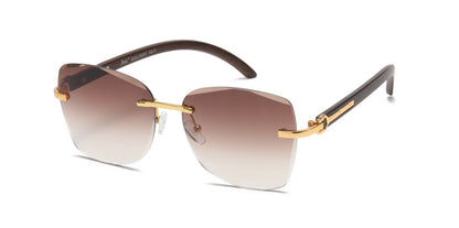 Giselle Metallic Square Sunglasses gsl28267