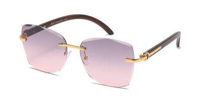 Giselle Metallic Square Sunglasses gsl28267