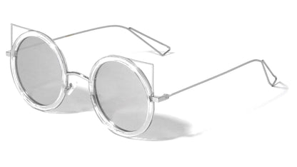 Triangle Ears Round Sunglasses m10239