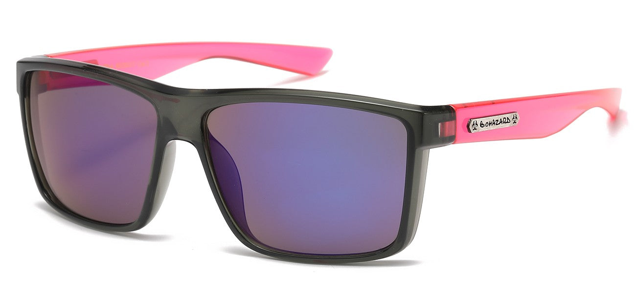 Biohazard Square Wrap Sunglasses bz66317