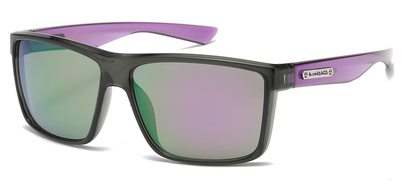 Biohazard Square Wrap Sunglasses bz66317
