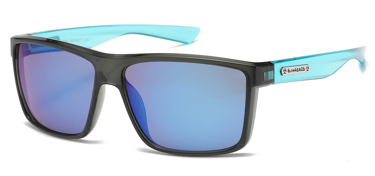 Biohazard Square Wrap Sunglasses bz66317
