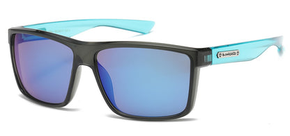 Biohazard Square Wrap Sunglasses bz66317
