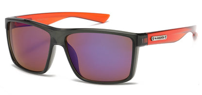 Biohazard Square Wrap Sunglasses bz66317
